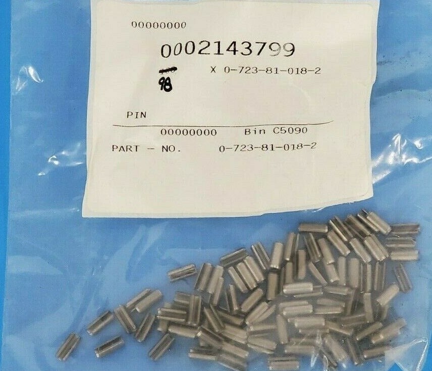 Used LOT OF 96 NEW KRONES 0-723-81-018-2 BOTTLE GRIPPER PINS 0723810182