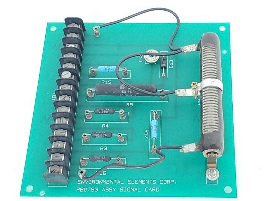 Used ENVIRONMENTAL ELEMENTS CORP. PB0793 ASSY SIGNAL CARD