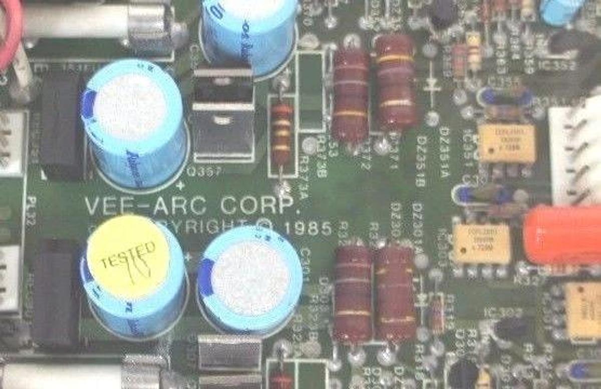Used VEE-ARC CORP. 900-949 BASE DRIVE BOARD RBFA94VO 404-082A