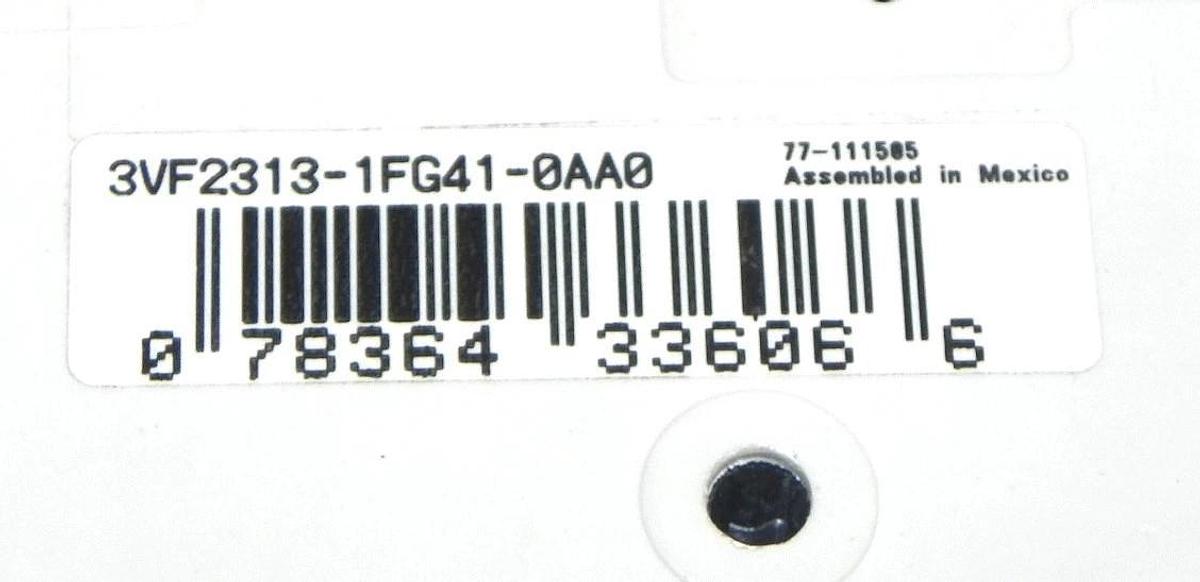 NEW SIEMENS 3VF2313-1FG41-0AA0 CIRCUIT BREAKER 3VF23131FG410AA0