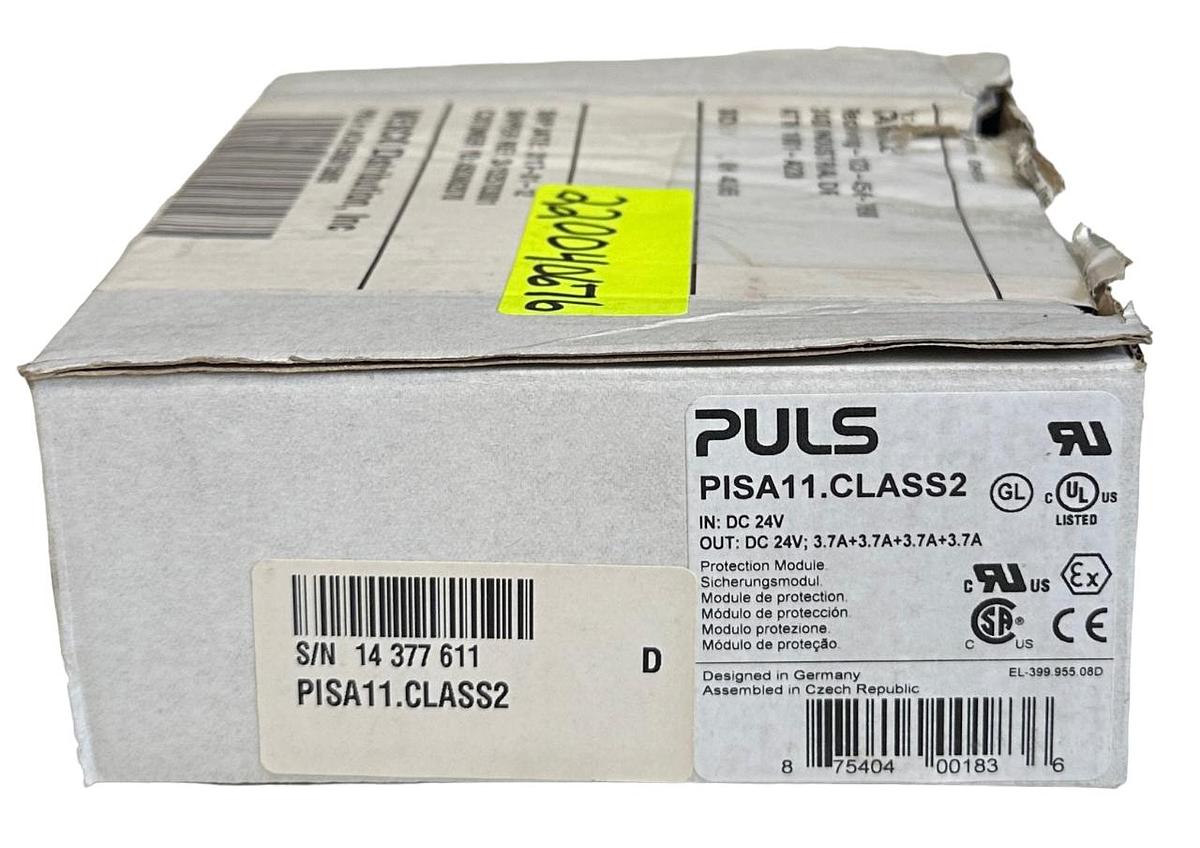 Used PULS DIMENSION PISA11.CLASS2 / PISA11 PROTECTION MODULE 24VDC INPUT/OUT NSMP