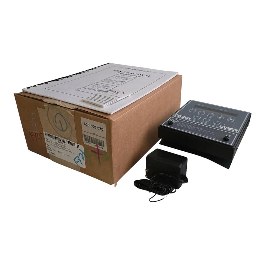 ALNOR FDX-SL Scanning Pyrometer | 30-Ch Temperature Indicator 605-500-030 NSMP