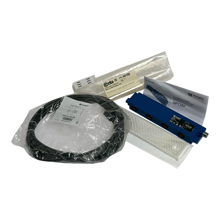 Used CEIA 640160 Multi-Photocell Kit Wenglor OPT282 Transparent Object Sensor New