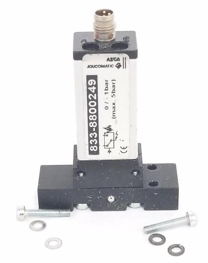Used ASCO JOUCOMATIC 833-8800249 VACUUM SWITCH 8338800249