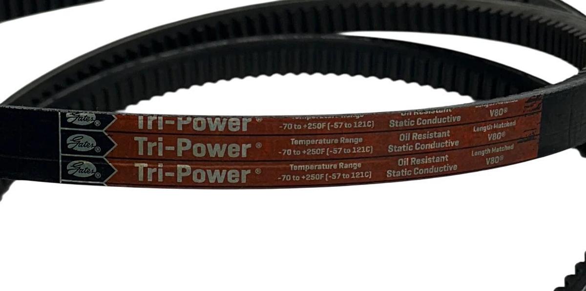 Used GATES 9014-2115 / CX115 Classical Tri-Power Notch V-Belt 7/8'' WIDTH OEM NSNP
