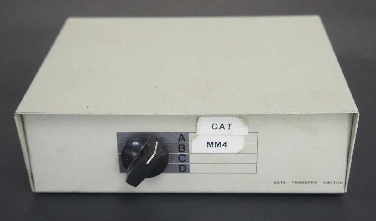Used GENERIC 4 CHANNEL MANUAL DATA TRANSFER SWITCH