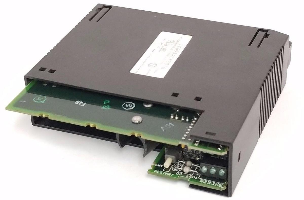 Used GE FANUC IC693PCM301G PROGRAMMABLE COPROCESSOR - 192 (MISSING COVER)