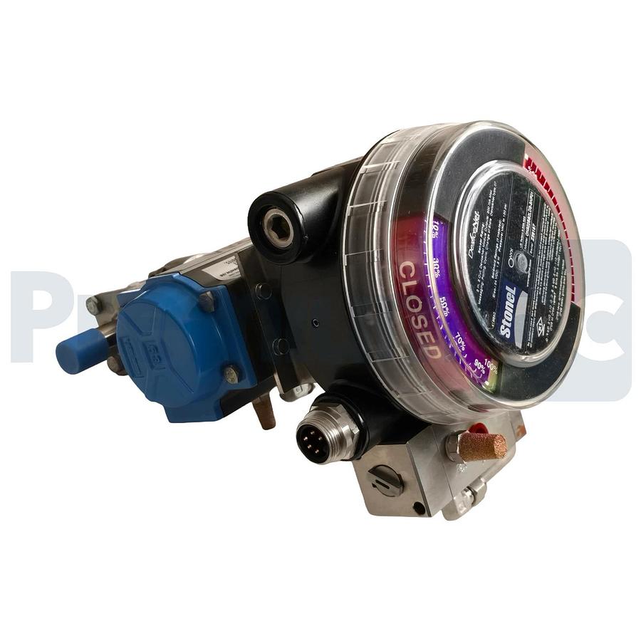 PBM PAVBL453S-0063 Actuator 3/4" SS Valve w/ StoneL Onyx ON922 DeviceNet Monitor