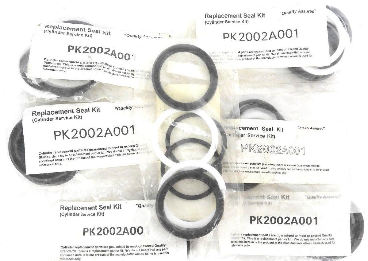 Used LOT OF 8 NEW PARKER REPLACEMENT SEAL KITS PK2002A001