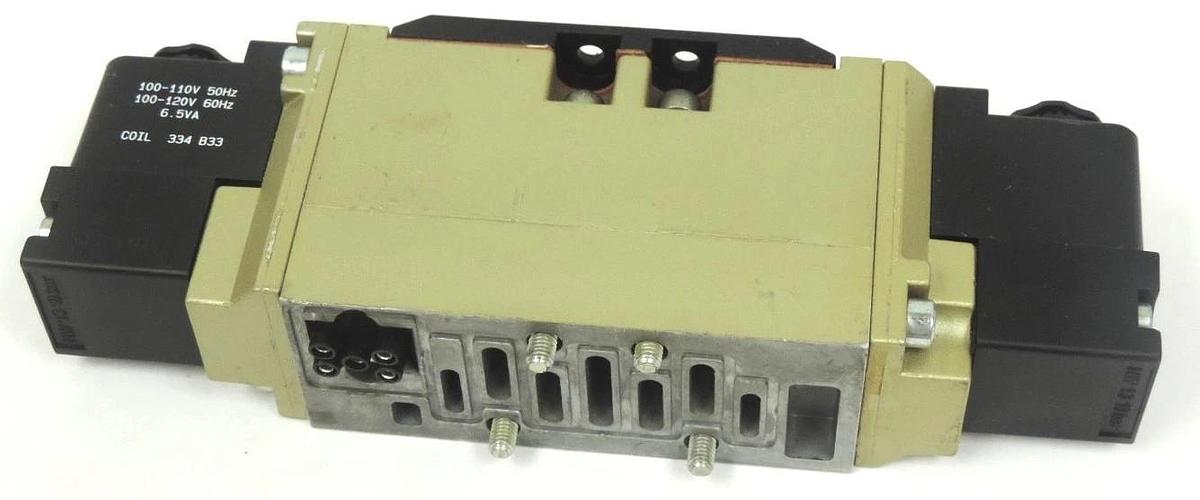 Used ROSS W6576A2407 SOLENOID VALVE 2-10 BAR, WITH 334B33 COILS 6.5VA 334 B33