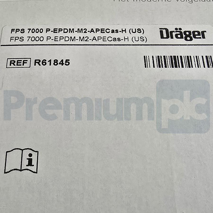 Draeger | Drager FPS 7000 P-EPDM-M2-APECas-H (US) Full Face Mask Size: M R61845