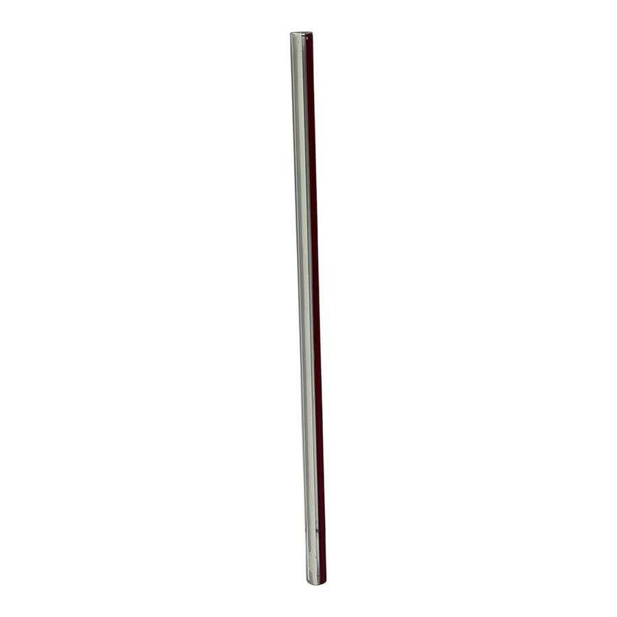 Used Lot of 6 High Pressure Tubular Glass Level Gauge 12" Red Line Sight Glass Tube