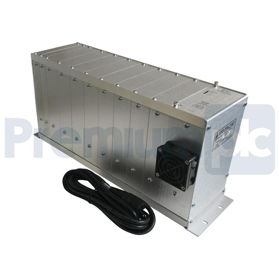 Used DELTA TAU ACC-R3 UMAC UNIT 18-SLOT RACK/BACKPLANE w/ACC-E1 POWER SUPPLY NSNP