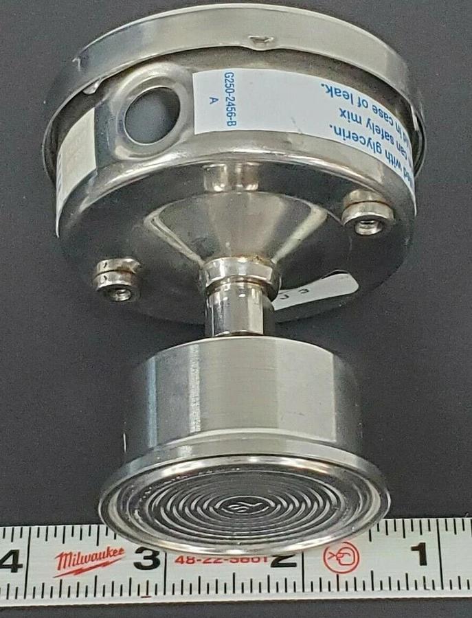 Used ASHCROFT A3 37-01 PRESSURE GAUGE, 0-30PSI, G250-2456-B, 250-2990