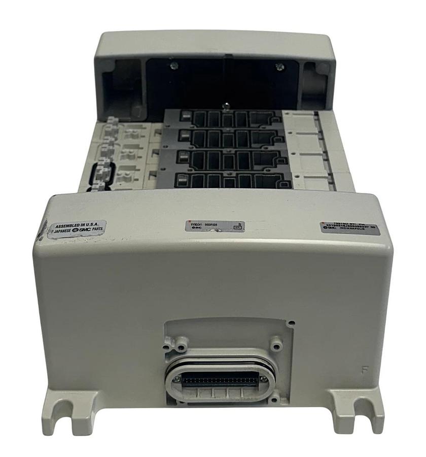 SMC VVSQC41-0603FSD0 / VVSQC410603FSD0 PNEUMATIC VALVE MANIFOLD BASE 6-SLOT NSNP