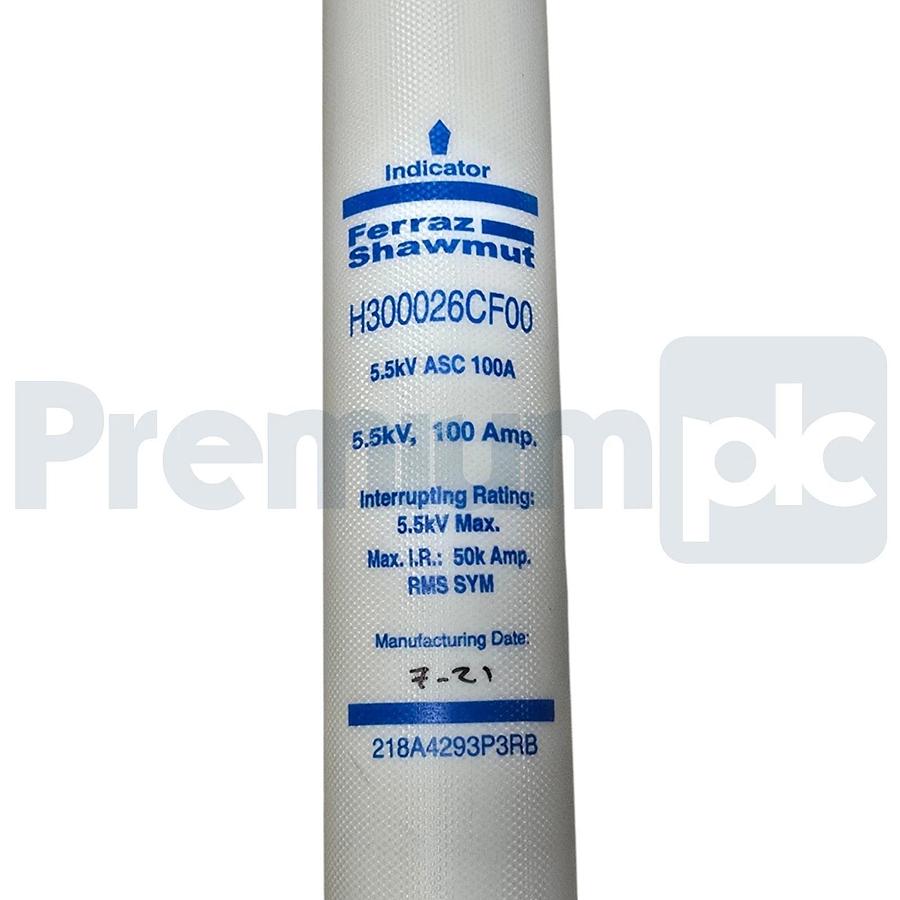 Mersen-Ferraz H300026CF00 Amp-Trap Medium Voltage Fuse 5.5kV 5500V 100A NSMP
