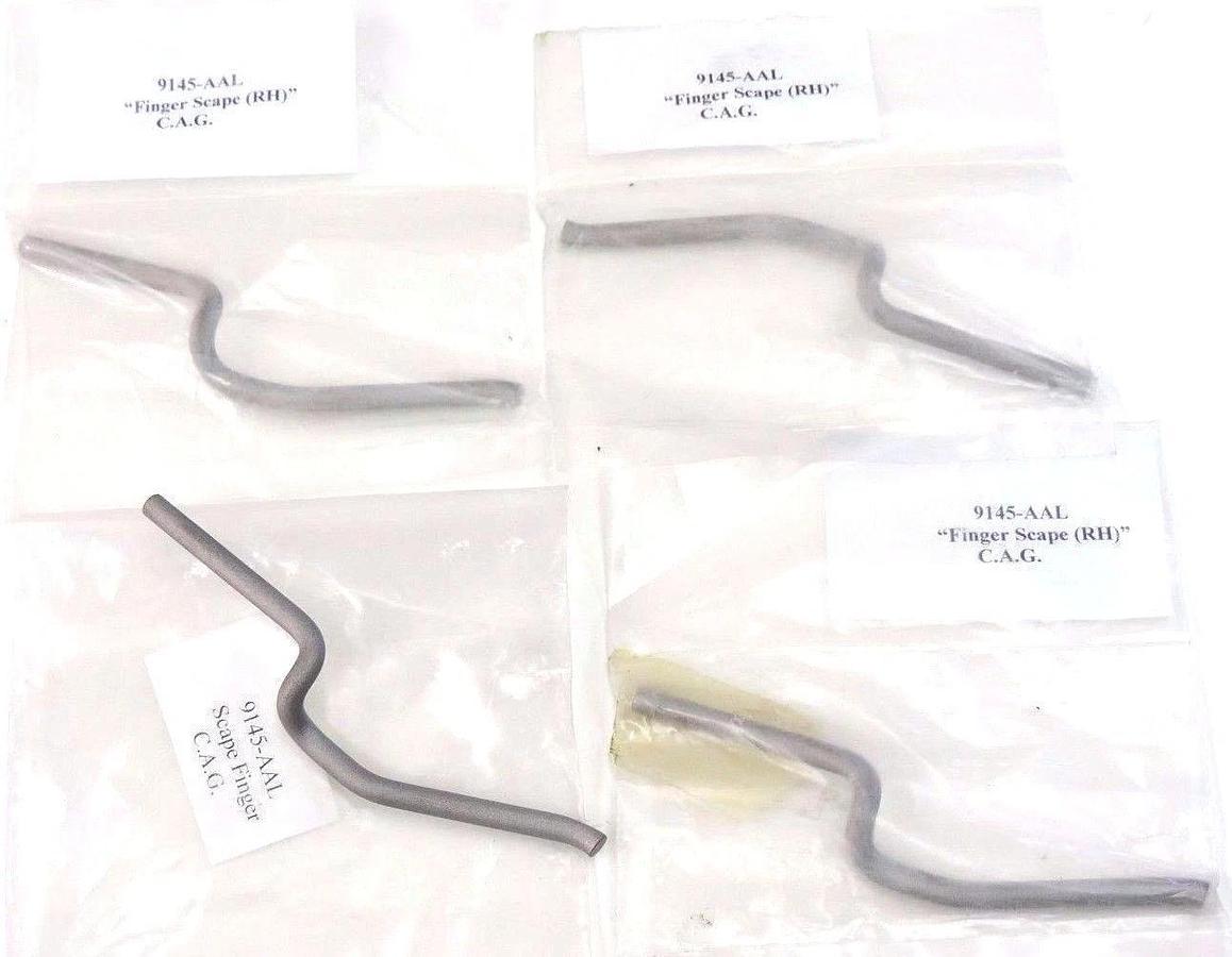 Used LOT OF 4 NEW C.A.G. 9145-AAL "FINGER SCAPE (RH)'' 9145AAL