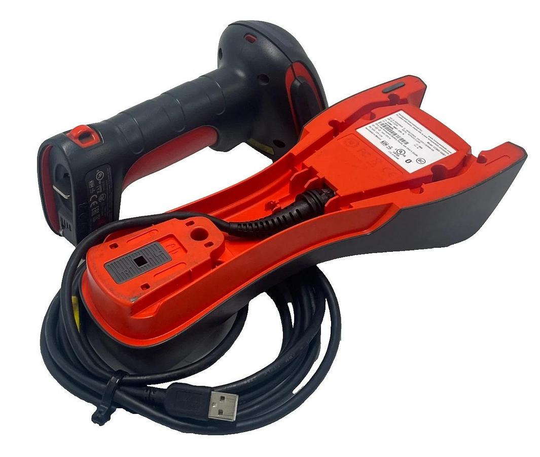 Used HONEYWELL 1981iER-3 Granit Industrial 2D Barcode Scanner w/ CCB02 Base & Cable