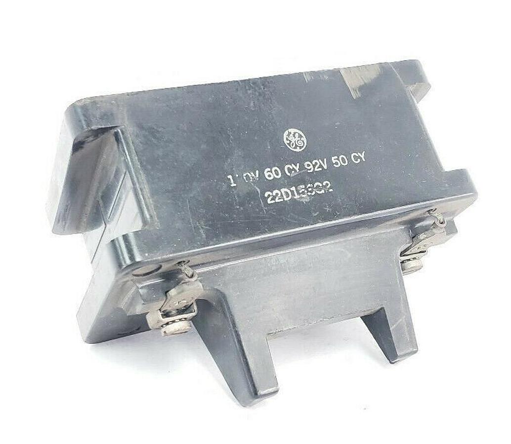 Used GENERAL ELECTRIC 22D153G2 CONTACTOR COIL 110V/60CY 92V/50CY