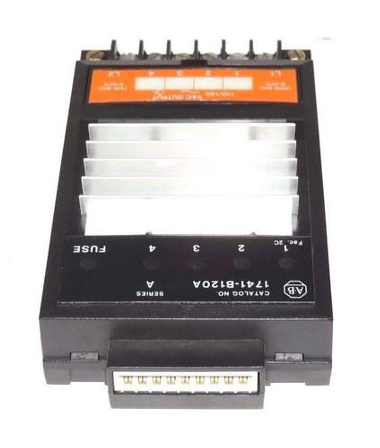 Used ALLEN BRADLEY 1741-B120A SER. A OUTPUT CARD 1741-B120A