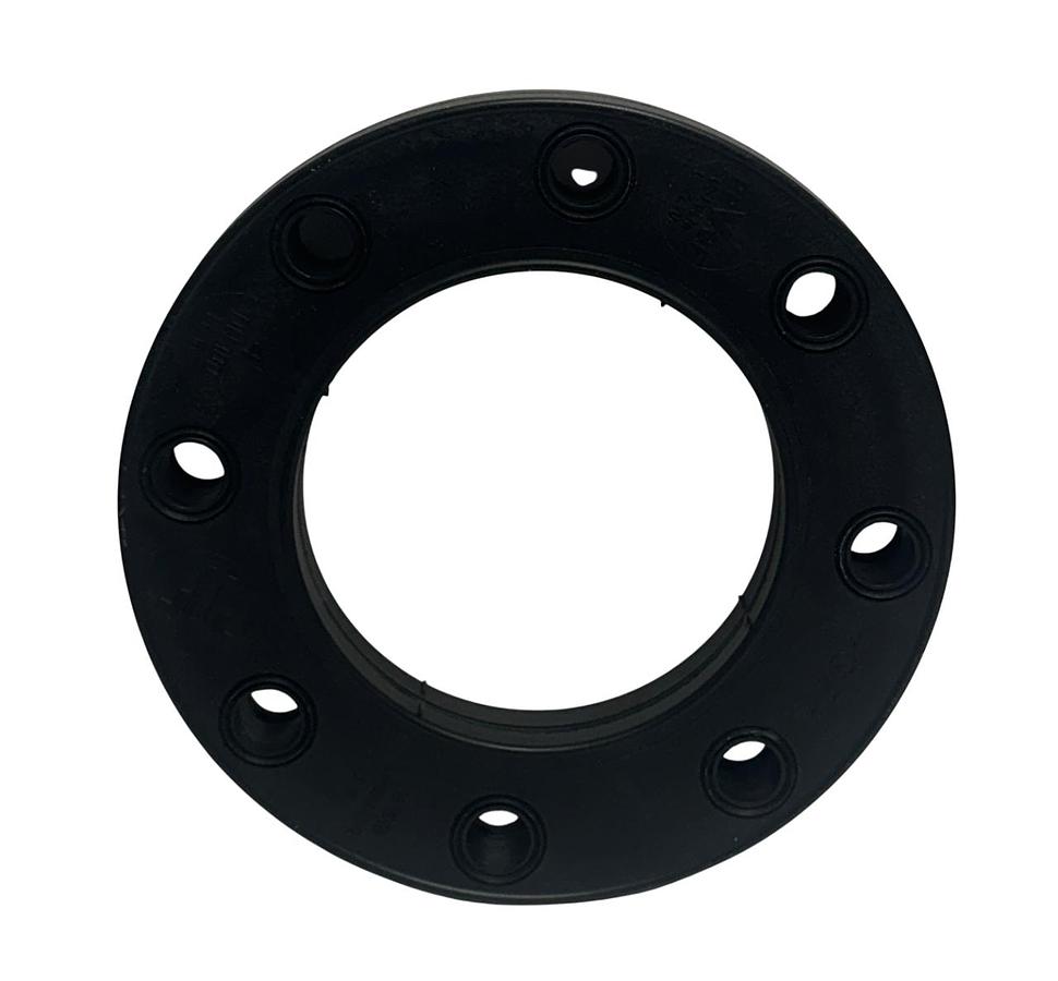 Used 2 +GF+ 727701414 FLANGES PP-V 4'' DN100 PN16 BS1560 ANSI/ASME SOCKET FUSION NSNP