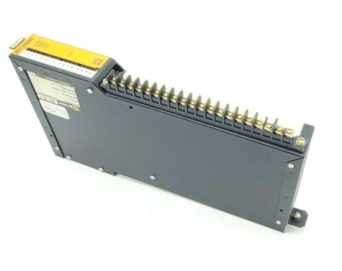Used SQUARE D SY/MAX 8030-RIM-101 INPUT MODULE 8030RIM101, SER. C1, 30619-507-50