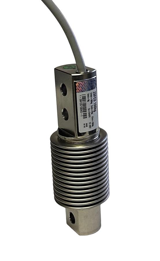 Used NEW HBM 1-Z6FC3/100KG-1 / Z6FC3 100kg LOAD CELL 100KG CAPACITY RATING 2mV NNB