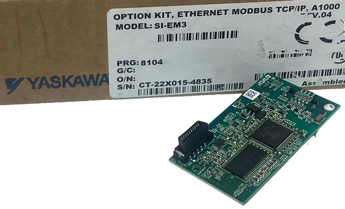 YASKAWA SI-EM3 Modbus TCP/IP Option Card A1000 REV 04  *MISSING MANUAL*