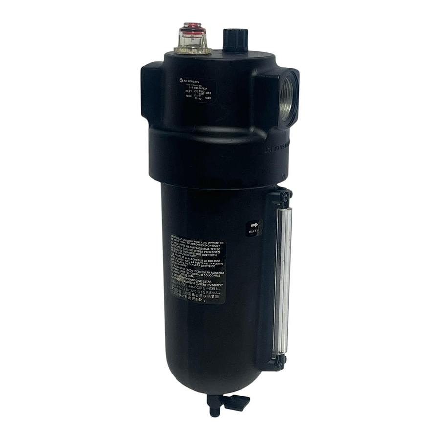 Norgren L17-800-MPDA 1-Inch Heavy Duty Metal Bowl Compressed Air Lubricator