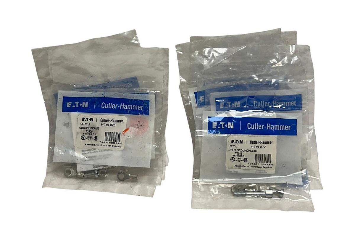 Used 10 EATON CUTLER-HAMMER HT8GR2 / HT8GR1 LIGHT GROUNDING KITS SERIES A1 OEM NSFS