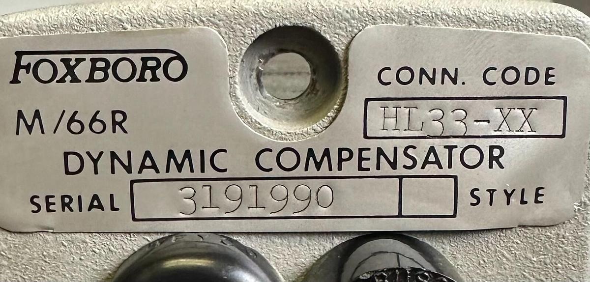 Used FOXBORO 66RC-0LA / 66RC0LA SPECIAL DYNAMIC COMPENSATOR CONTROLLER M/66R 66RC-OLA