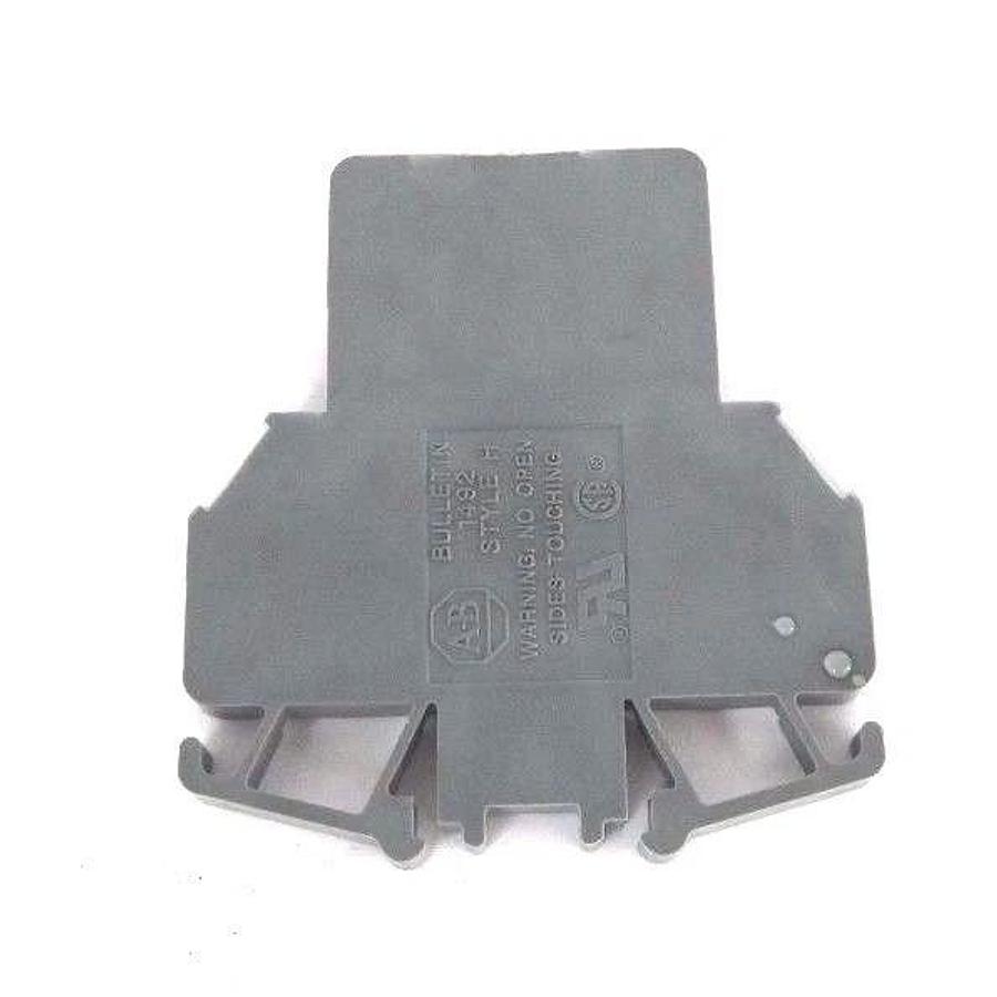 LOT OF 10 NEW ALLEN BRADLEY 1492-H2GY TERMINAL BLOCKS SER B, GREY, 1492H2GY