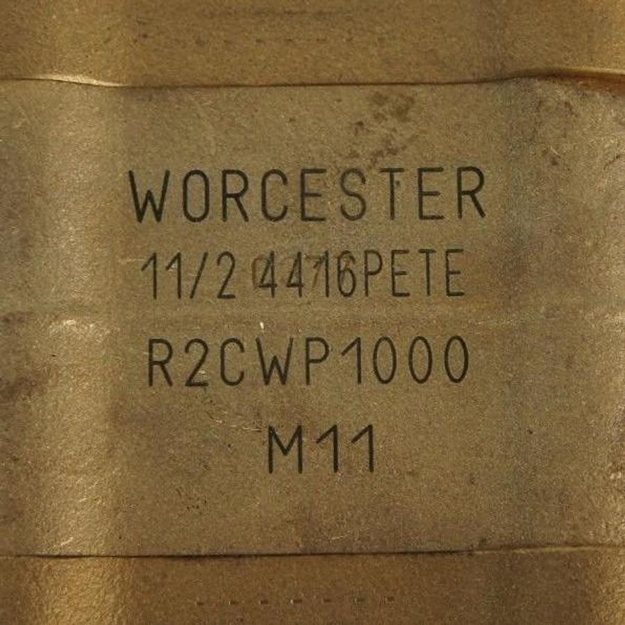 Used NEW WORCESTER FLOWSERVE R2CWP1000 BALL VALVE 1-1/2" SWT 11/2 4416PETE, 4416PMTE