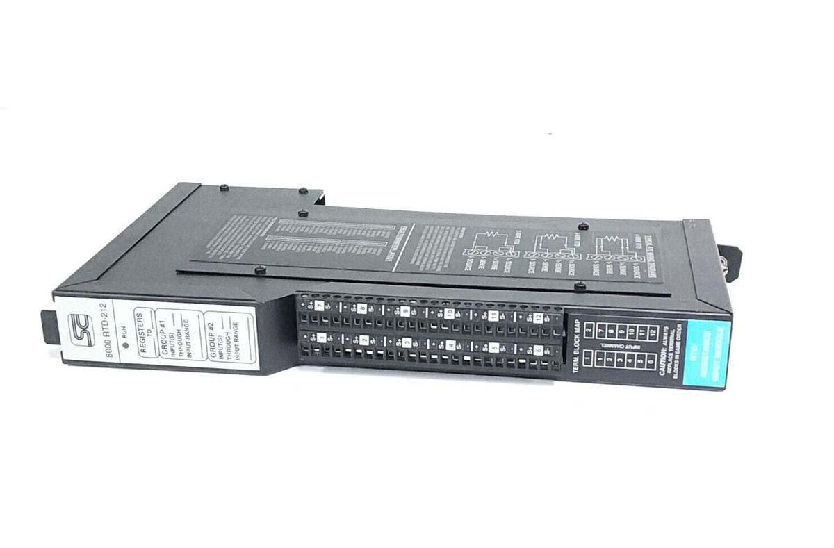 Used SPECTRUM CONTROLS 8000-RTD-212 INPUT MODULE ANALOG RTD 12POINT 8000RTD212