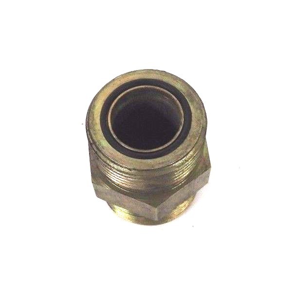 Used LOT OF 11 NEW PARKER 316 SS O RING SEAL UNION FITTINGS 1-7/16" MALE NPT CONN.