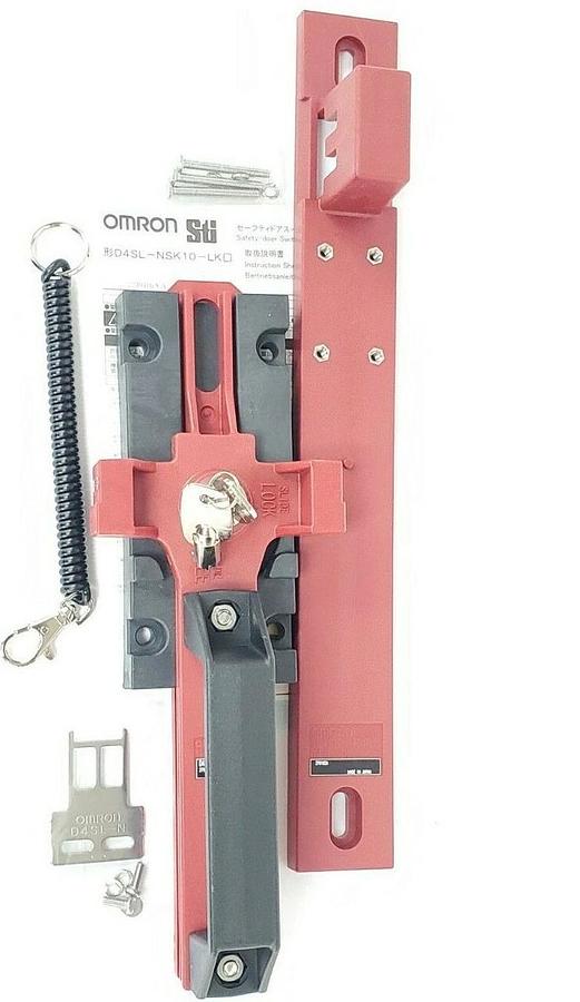 Used NIB OMRON D4SL-NSK10-LK-03 GUARD LOCK SAFETY-DOOR SWITCH D4SLNSK10LK03