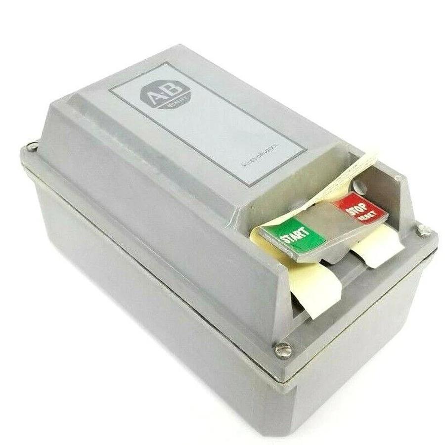 Used NIB ALLEN BRADLEY 40189-802-01 ENCLOSURE ASSEMBLY 4018980201, SIZE 0-1, TYPE 4K