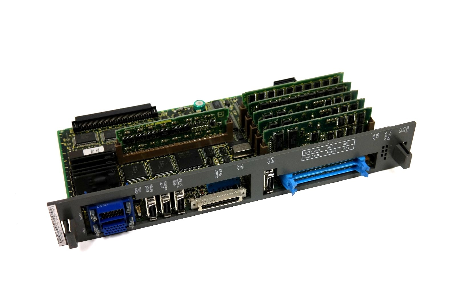 Used NEW FANUC A16B-3200-0040/07D PC BOARD MAIN CPU A16B-3200-0040 W/ SISTER BOARDS