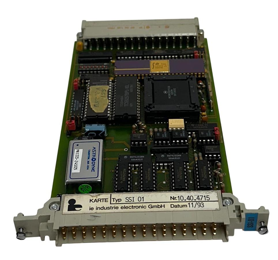 IE INDUSTRIE 10.40.4715 / SSI-01 SSI MODULE OEM SSI01 10404715 USNP