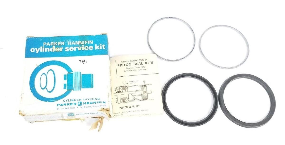Used NIB PARKER HANNIFIN PK3202A001 BUNAN PISTON SEAL 3-1/4'' BORE (INCOMPLETE)