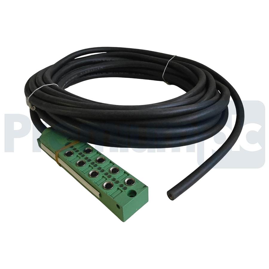 Phoenix Contact 1516124 | SACB-8/4-L-10,0PUR-M8 Sensor Actuator Box 8-Slot 10m