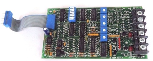 Used INDUSTRIAL DEVICES CORP. VS001A REV. F PC BOARD