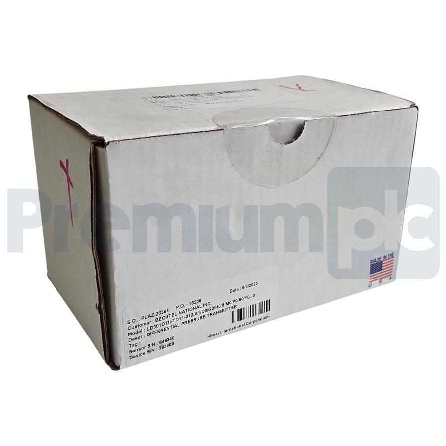 SMAR LD301 HART SMART DIFFERENTIAL PRESSURE TRANSMITTER LD301-D11I-TD11-012 NSMP