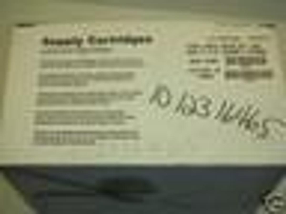 NIB SUPPLY CARTRIDGES VINYL NFPA BGS# 64960 QTY: 200