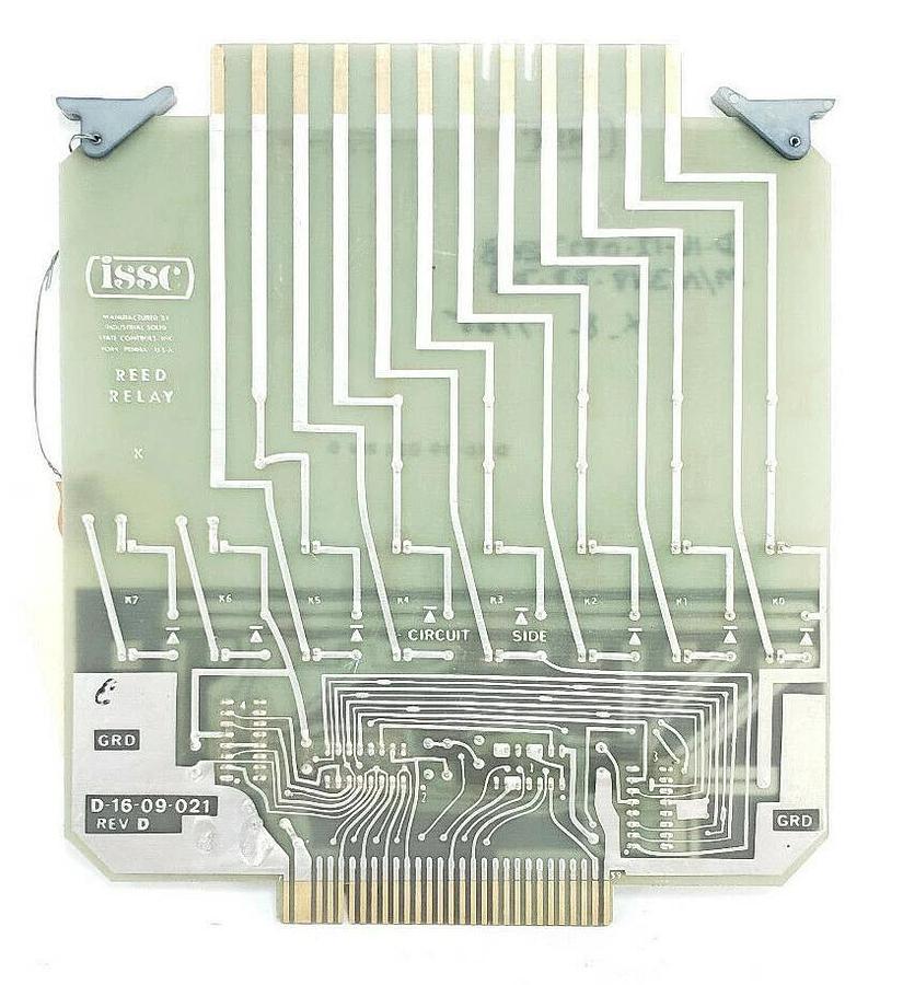 Refurbished REPAIRED ISSC D-16-09-21 REV. D RELAY BOARD, D-16-12-082 REV. B, 348-RR-PB