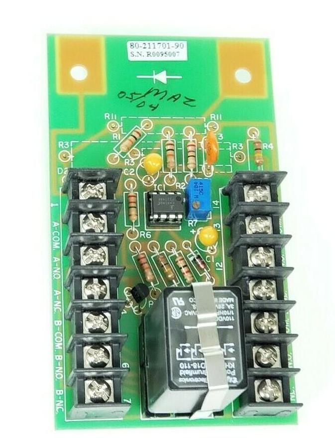 Used NIB GENERIC 80-211701-90 RELAY BOARD 8021170190