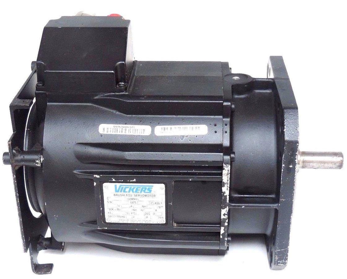 Used REPAIRED VICKERS 3300586 SERVO MOTOR 81.6592.00 180V 22.2A 2000RPM CLASS F
