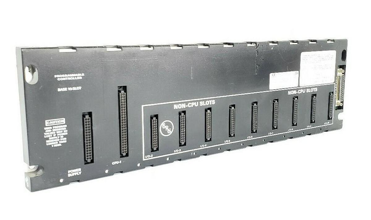 Used GE FANUC IC693CHS391M IC693CHS391M CPU MODULE BASE 10-SLOT EMI ENHANCED