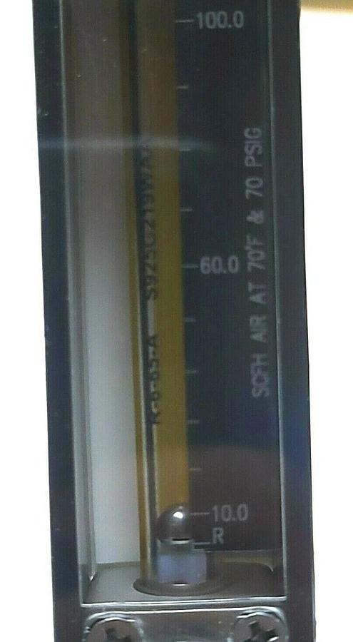 Used NEW BROOKS INSTRUMENTS 1350 SHO-RATE FLOW METER 1350EN2DCJV1A / 8800D3L2B1CA