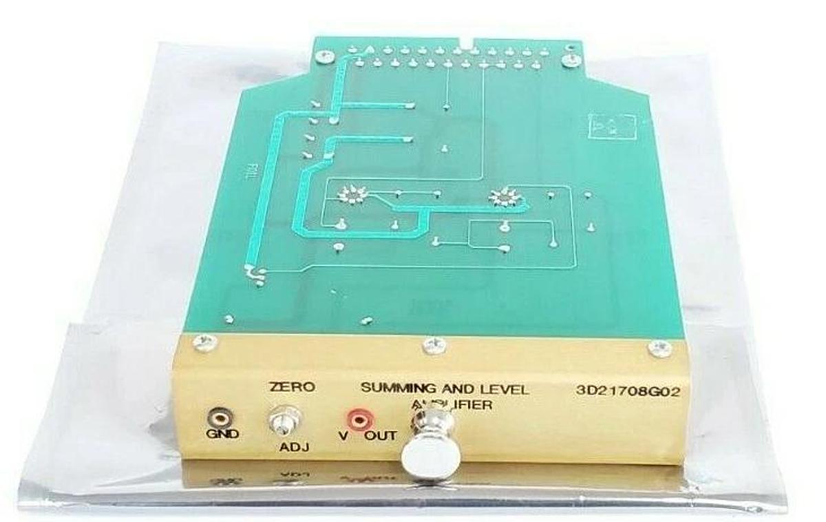 NEW WESTINGHOUSE 3D21708G02 REV. 6 SUMMING & LEVEL AMPLIFIER BOARD
